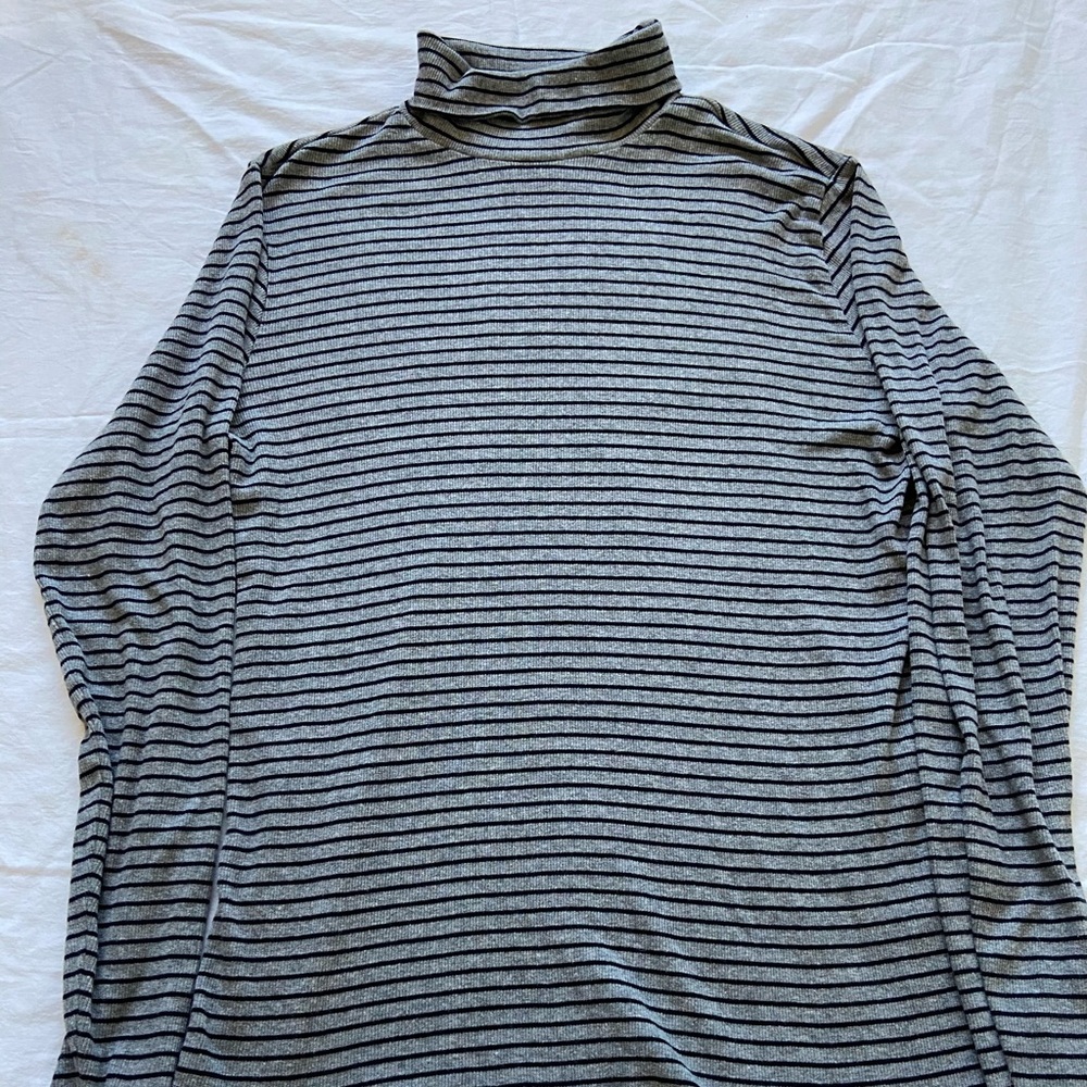 Striped Turtle neck shirt